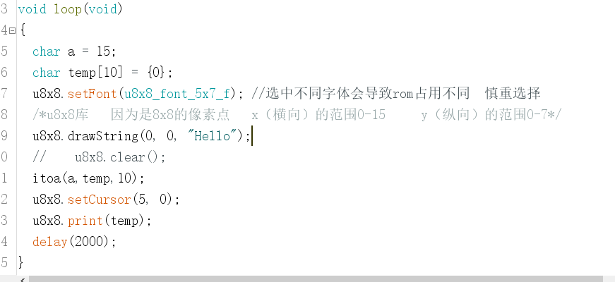 U8G2简约版 u8x8lib显示数字_u8g2显示小数-CSDN博客
