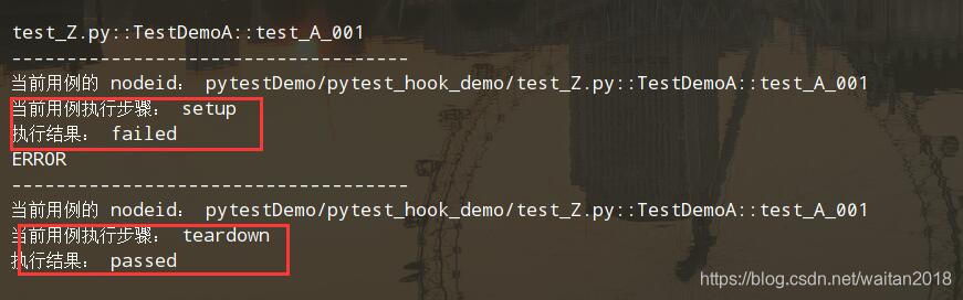 Pytest Hook Pytest Runtest Makereport Waitan2018 CSDN