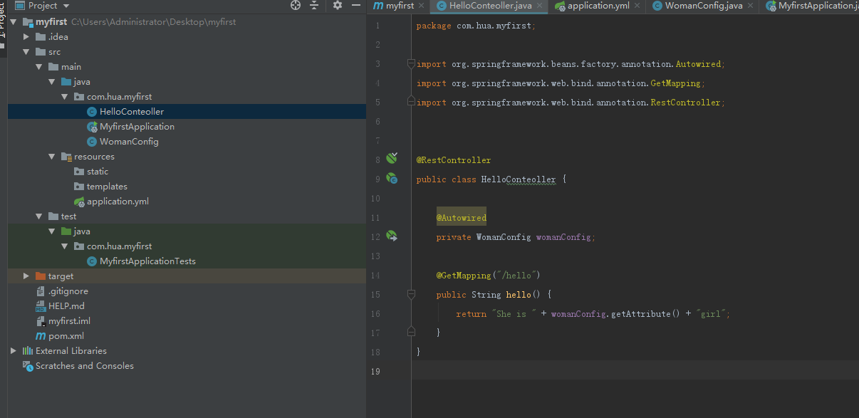 SpringBoot使用ConfigurationProperties注解读取yaml文件中配置信息_spring boot yaml配置