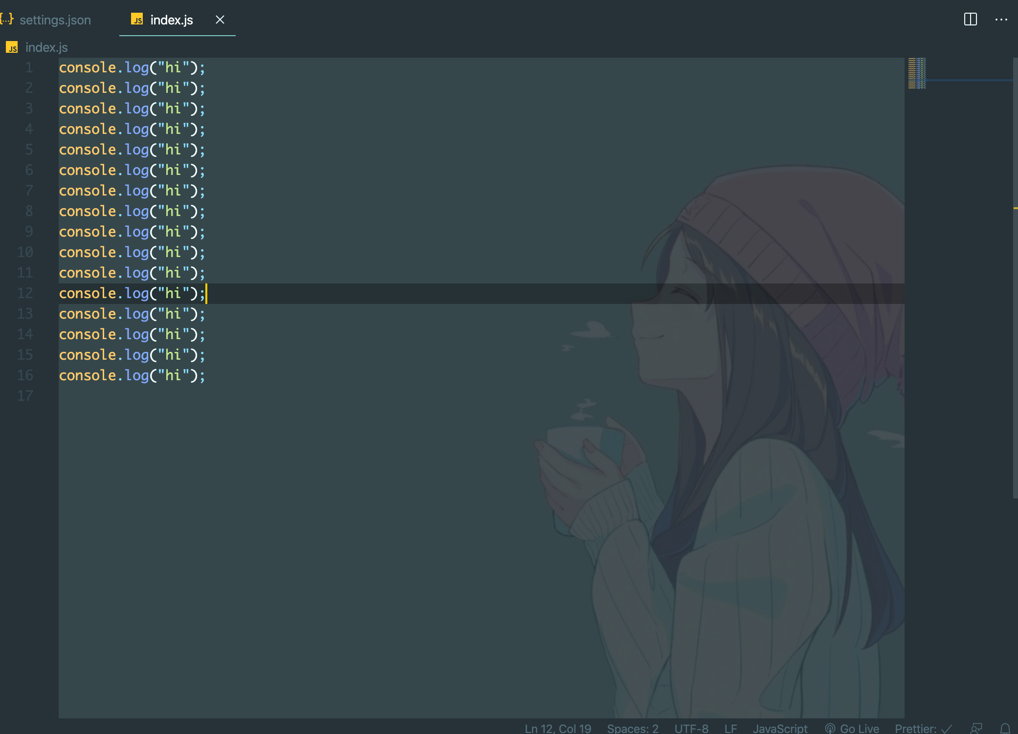 vscode如何自定义背景图片