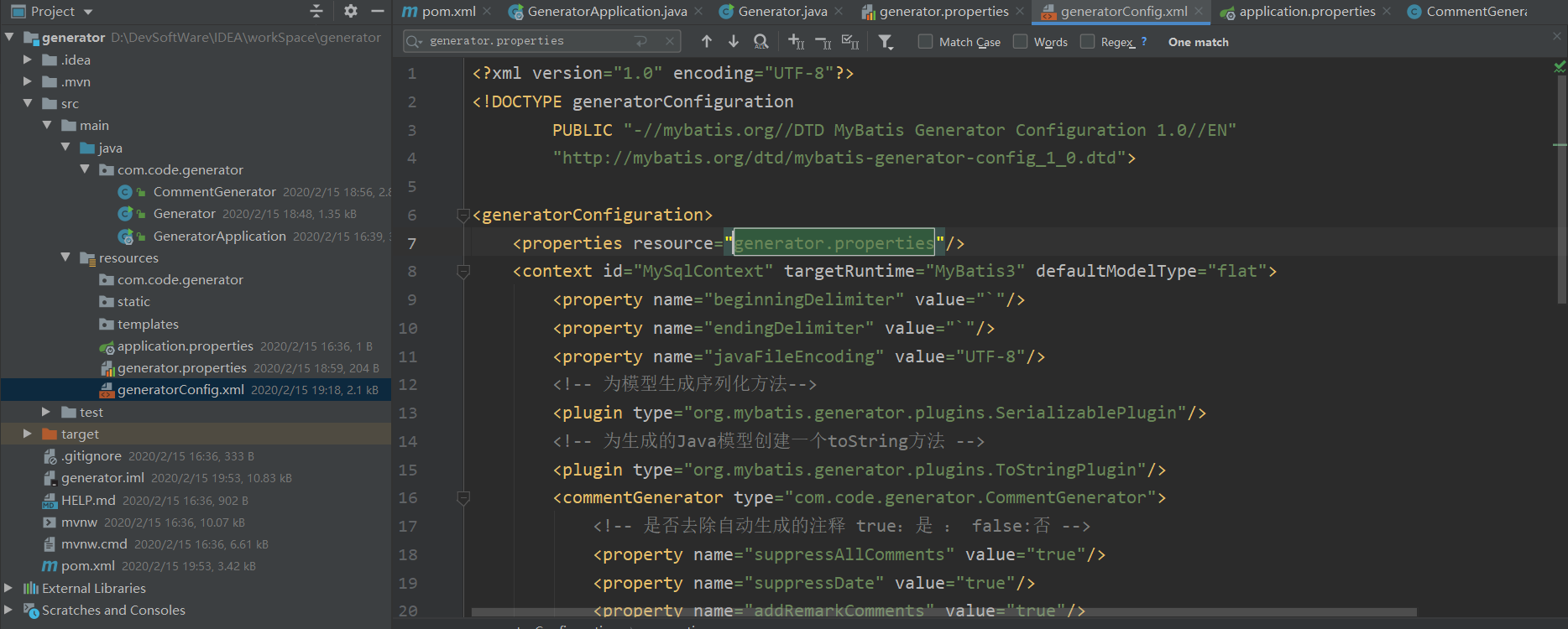 代码生成器 MybatisGenator_没有mybatisxgenerator选项CSDN博客