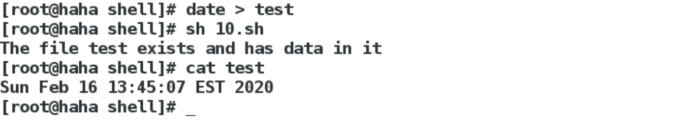 shell脚本学习(十一)——test命令_shell test命令-CSDN博客