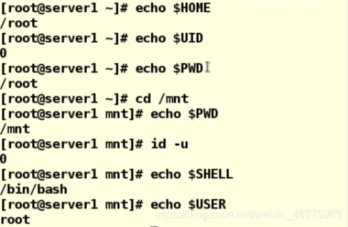 shell中环境变量的用法总结
