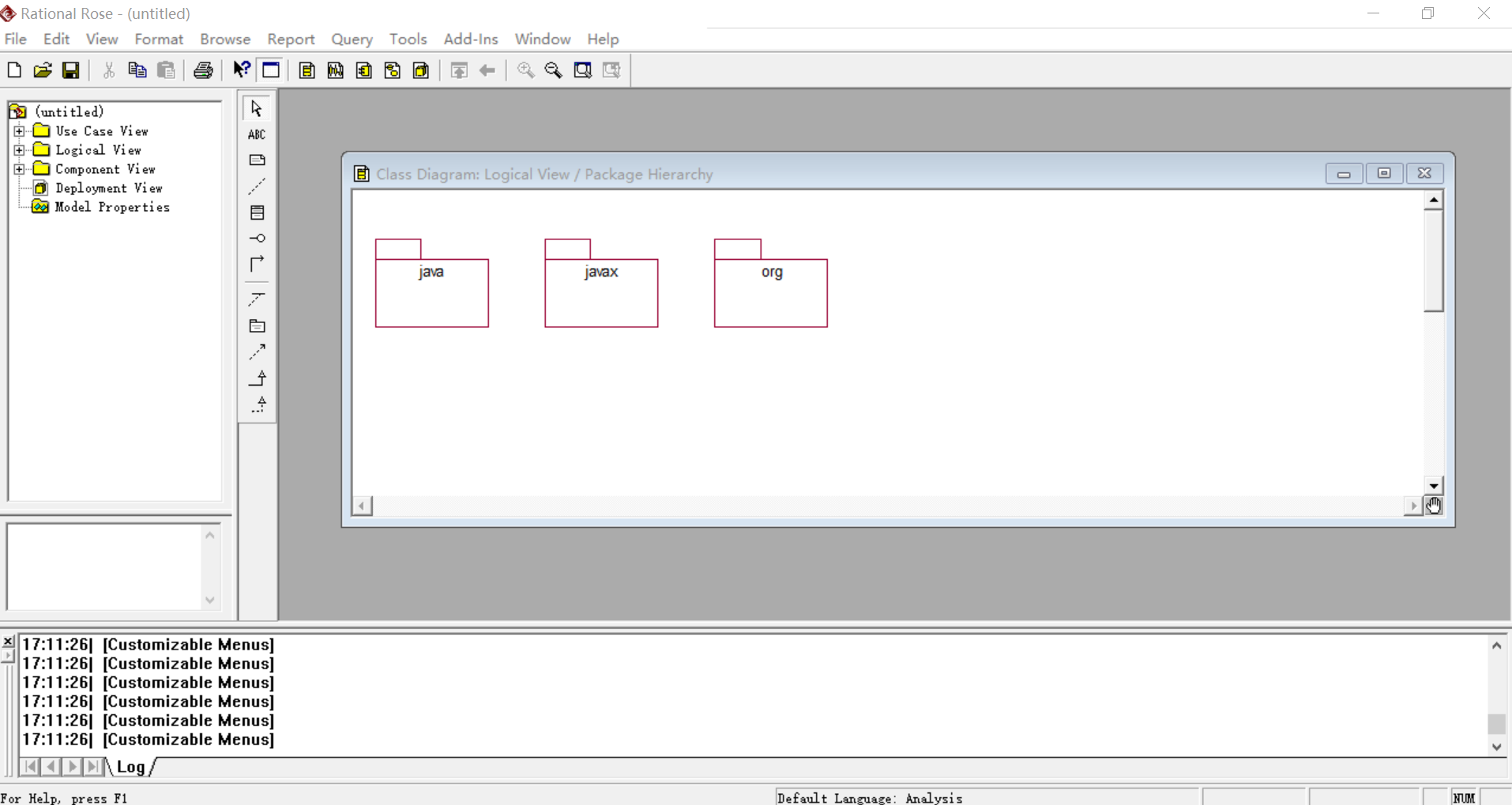 rational rose license key error