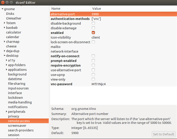 tigervnc no matching security types