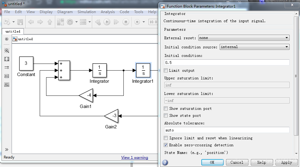 simulink 微分方程仿真求解练习_simulink求解微分方程-CSDN博客