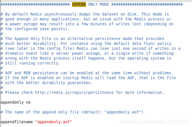 Redis配置文件redis.conf详解