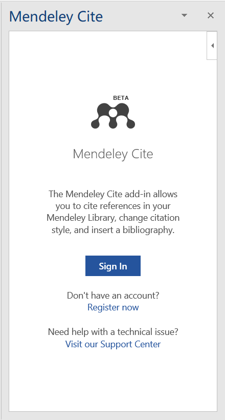word 2016 for mac mendeley