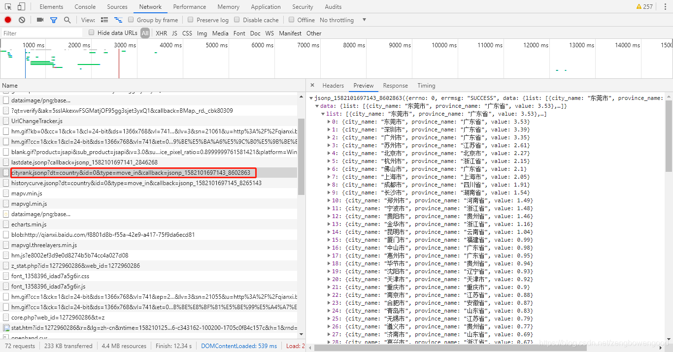 python获取百度迁徙大数据_百度迁徙数据爬取-CSDN博客