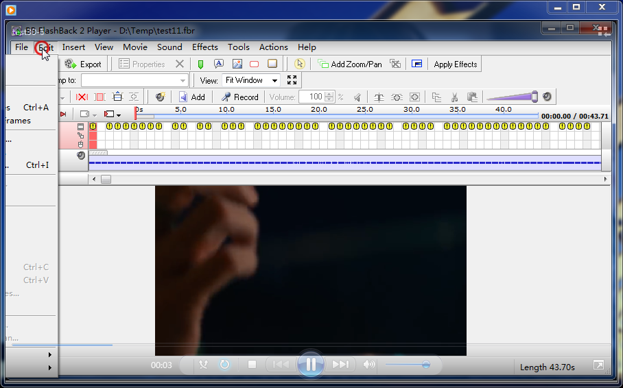 普通程序操作界面