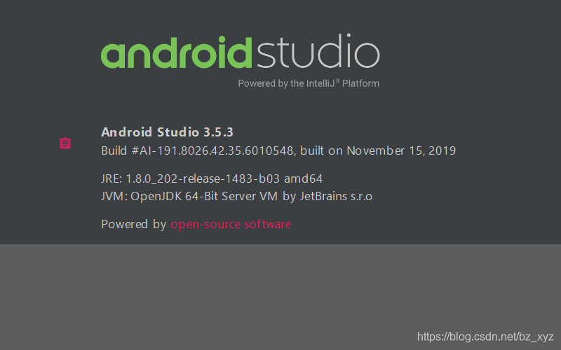 Android Studio-Help-About