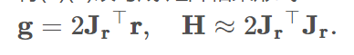 g=2Jr⊤r,H≈2Jr⊤Jr.g=2Jr⊤r,H≈2Jr⊤Jr.