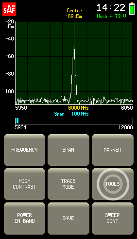 FIG 5. SC into the Tools Menu