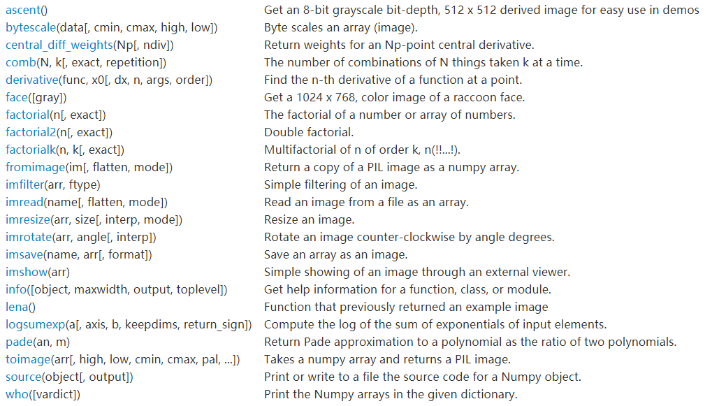 【Python】scipy.misc 模块_scipy.misc是什么-CSDN博客