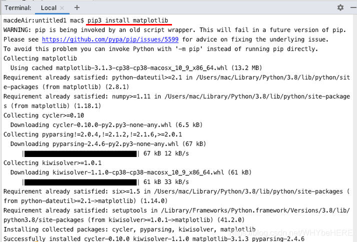 matplotlib安装和Pycharm无法显示问题解决方法_为什么matplotlib没有图片-CSDN博客
