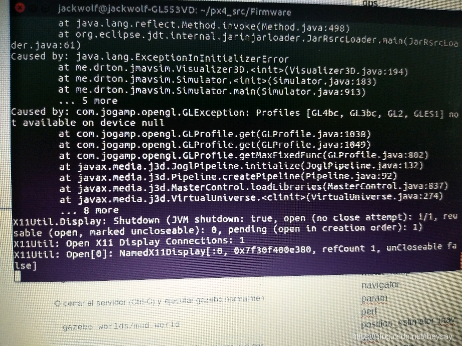 从网上找的一张图片,当时的错误我忘了截图了