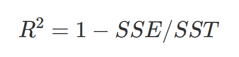 R-squared 公式