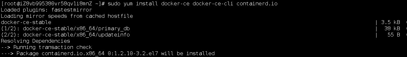 yum install docker rhel