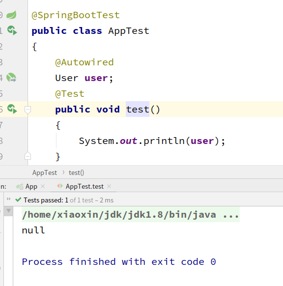 springboot 测试时bean无法注入的问题_springboot test拿不到注入的属性CSDN博客