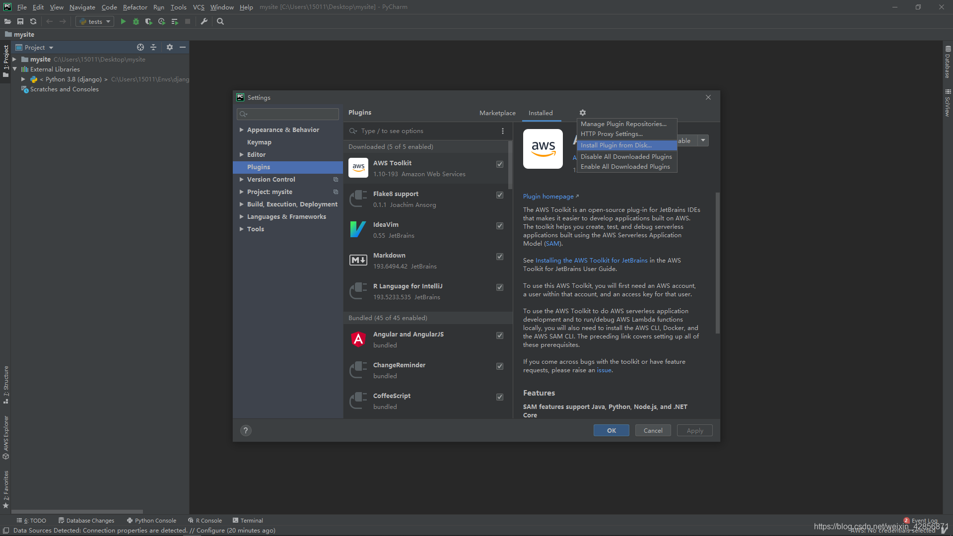 PyCharm Plugins-CSDN博客
