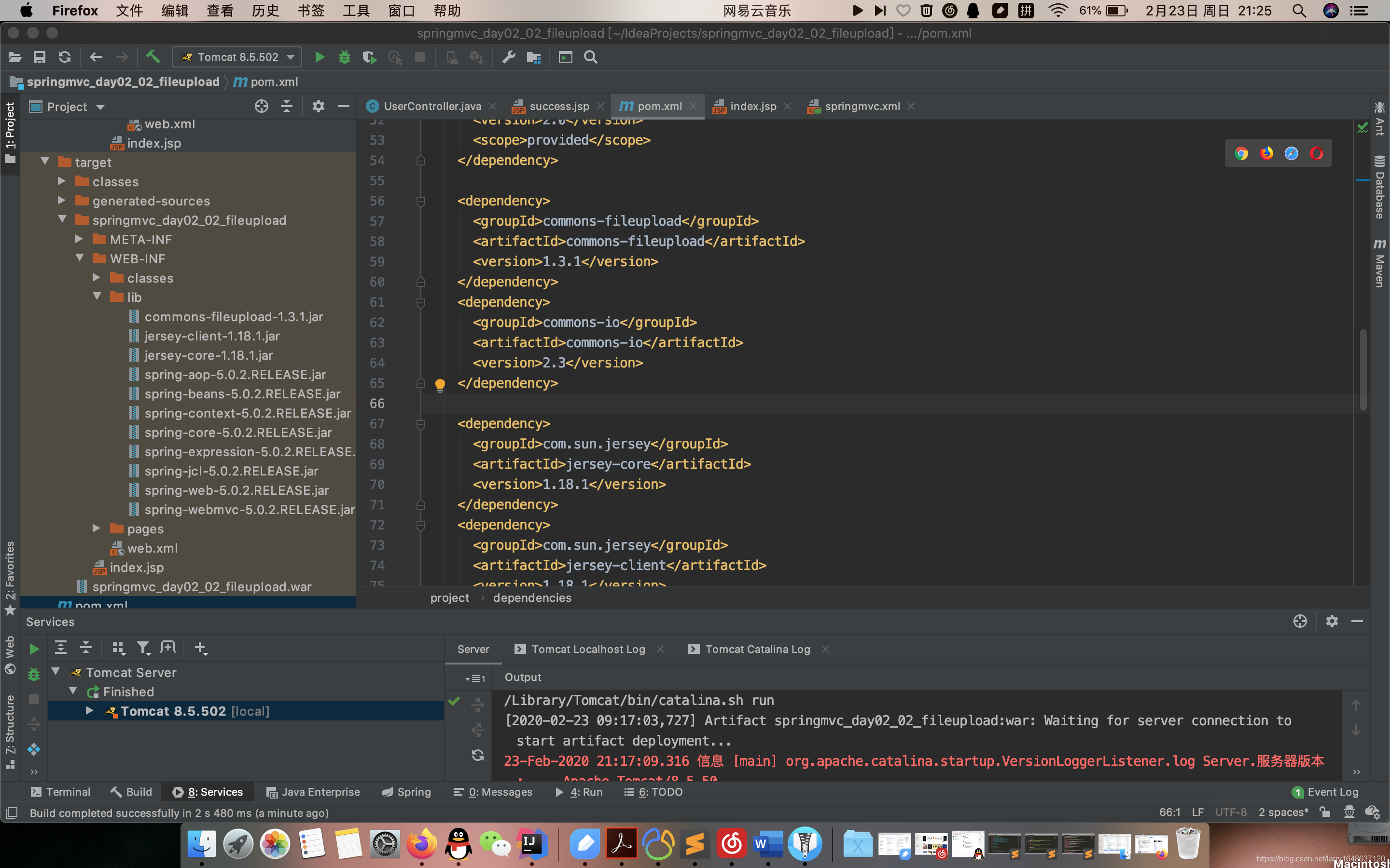 nested exception is java.lang.NoClassDefFoundError: org/apache/commons ...