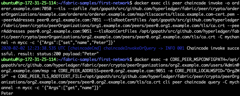 [外链图片转存失败,源站可能有防盗链机制,建议将图片保存下来直接上传(img-lngcTaU5-1582514440646)(fabric-2.0-chaincode-operation/invoke-1.4.4.png)]