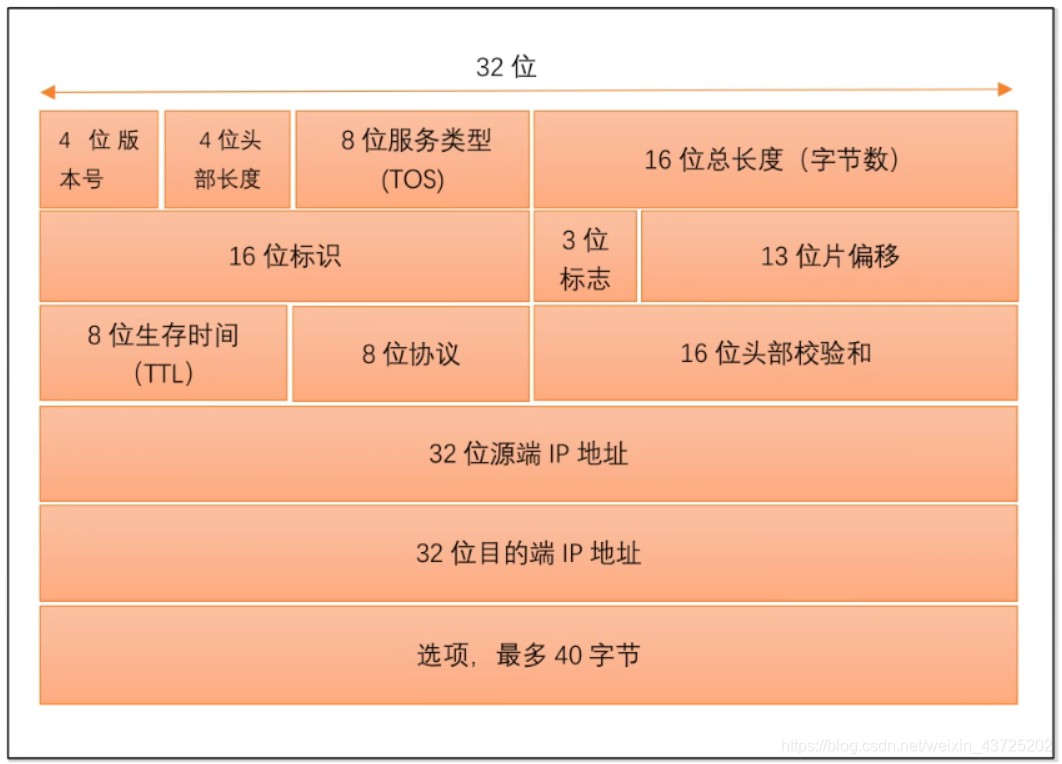 IP协议报头