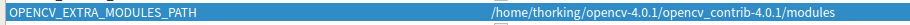 CMake Error at cmake/OpenCVModule.cmake:288 (message):