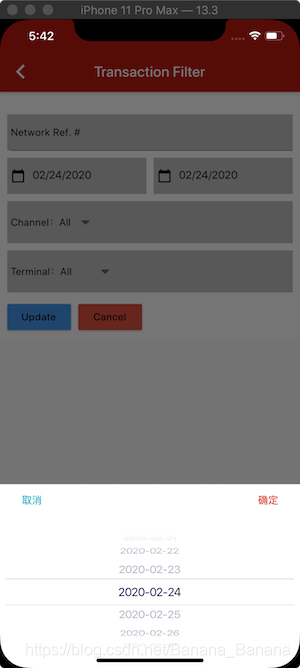 Flutter ShowDatePicker CSDN