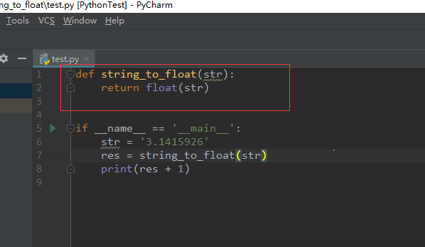 python text to float