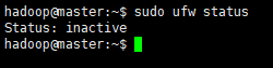 ufw status 防火墙状态