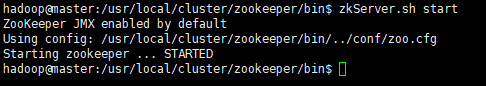 start Zookeeper