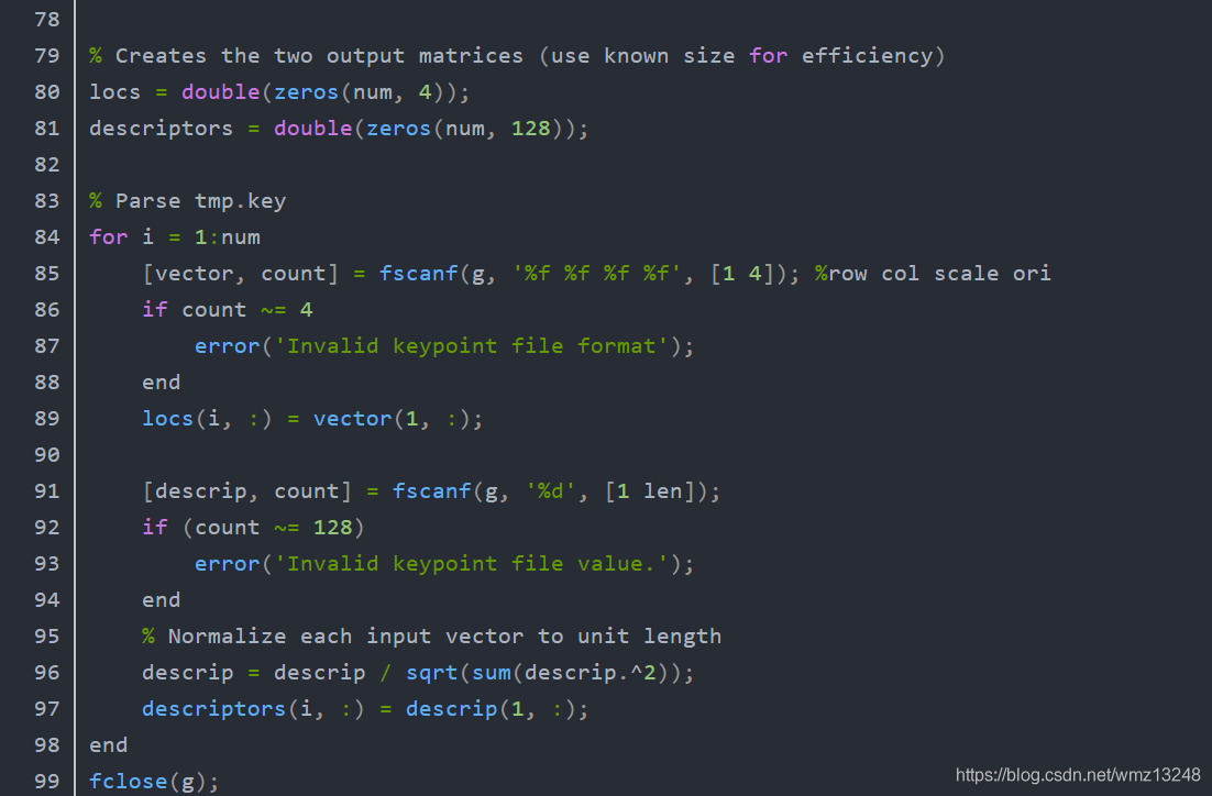 MATLAB实现SIFT详解——MATLAB官方sift.m解读_matlab自带的sift算法-CSDN博客