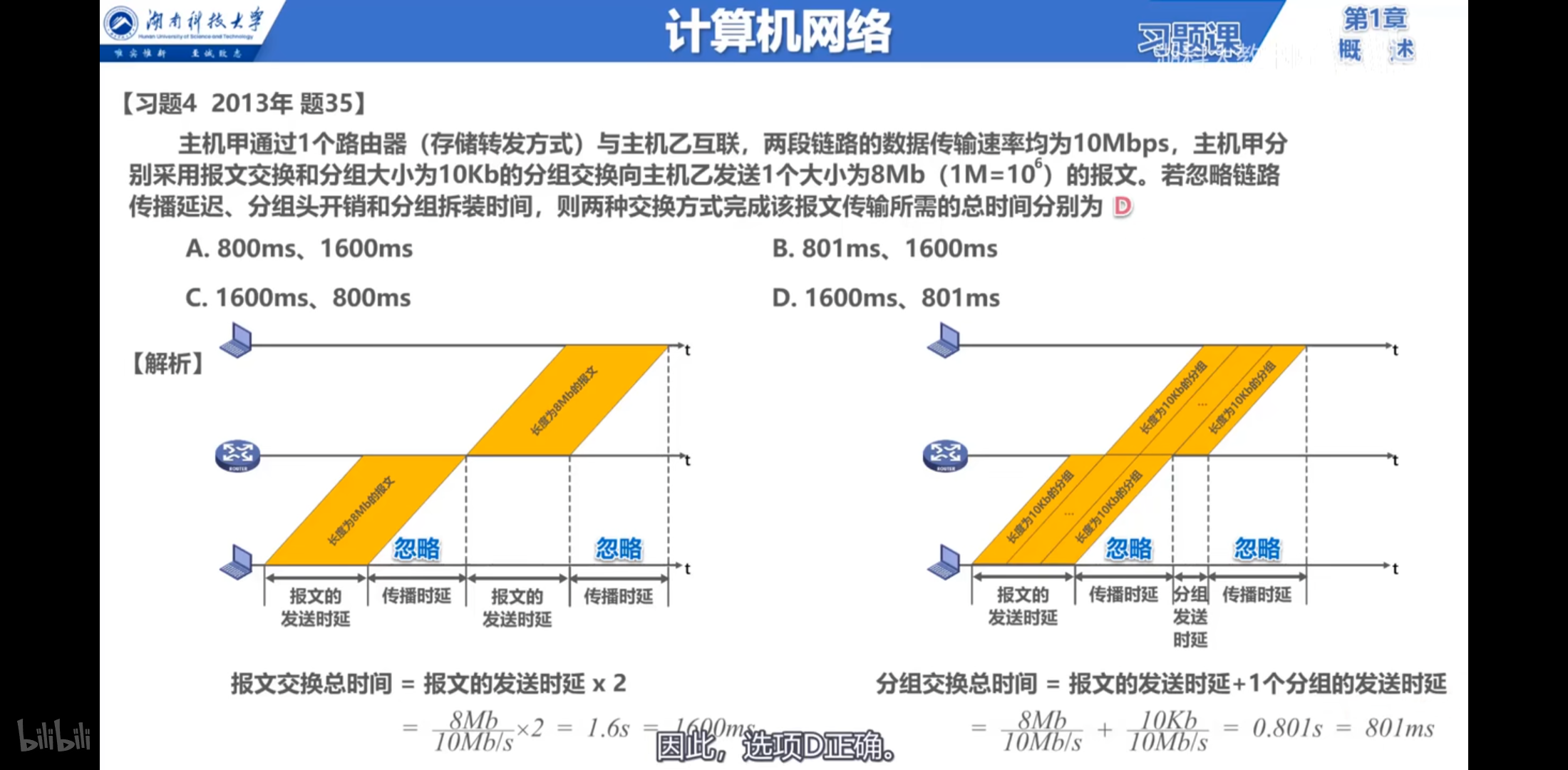 计算机网络 07时延计算习题课 Lim 的博客 Csdn博客