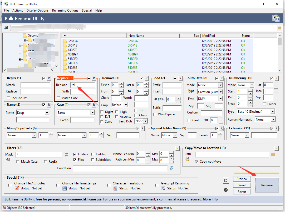 Tutorial教程:一定要珍藏的小工具-使用Bulk Rename Utility批量修改文件名/文件夹名_bulk rename ...