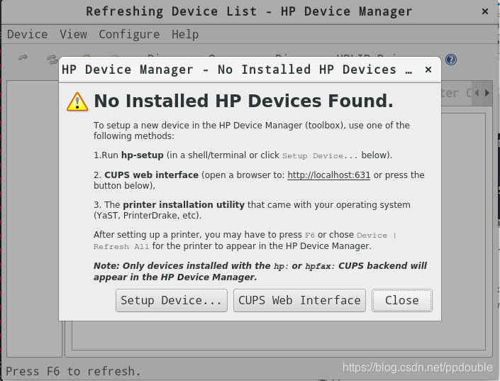 HP Device Manager