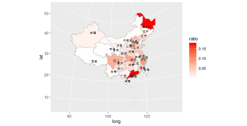 R语言-地图绘制的思路
