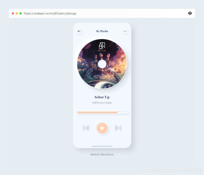 新拟态 (Neumorphism / soft ui) UI CSS设计示例分享_Truda.的博客-CSDN博客_新拟态ui