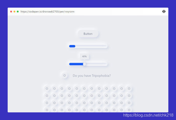 Neomorphic Form 新拟态 (Neumorphism / soft ui) UI CSS设计示例分享_新拟态ui组件_Truda.的博客-CSDN博客