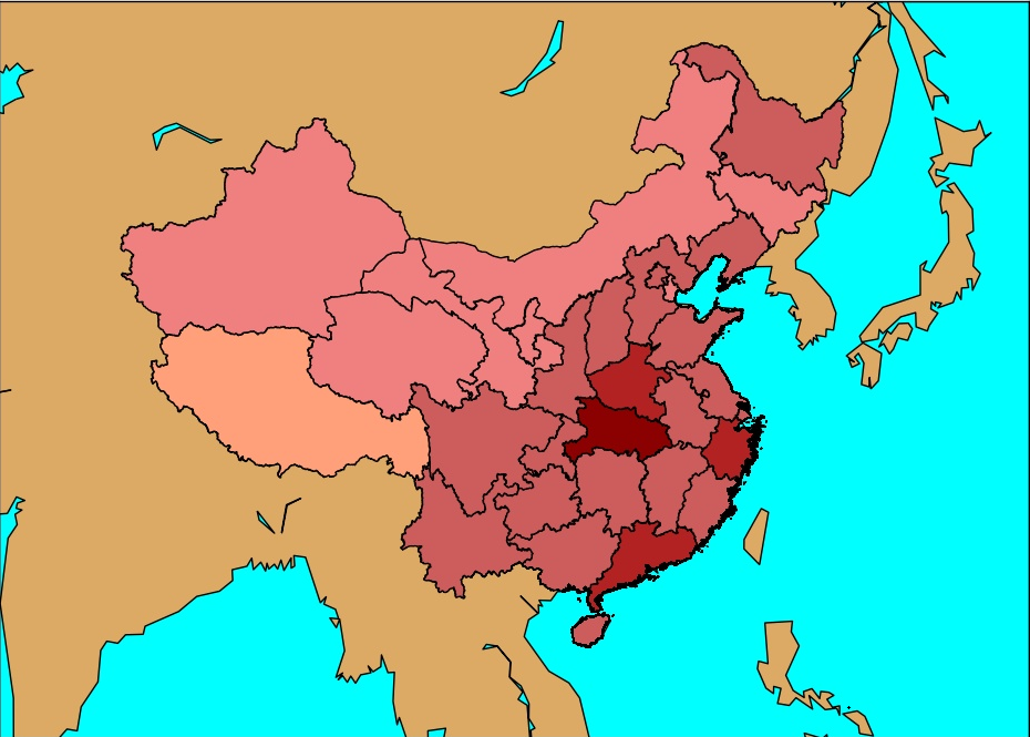 matplotlib+basemap画出标记地图