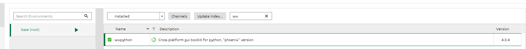 Anaconda3提示ModuleNotFoundError: No module named 'wx'-CSDN博客