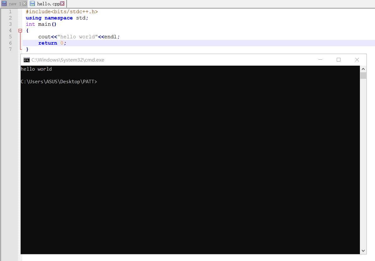 notepad++ 配置c++及运行-CSDN博客