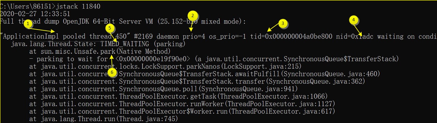 使用java命令jps和jstack快速定位线程状态