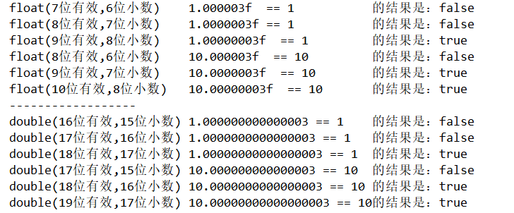 double和float哪个精度高_double和float小数点后几位