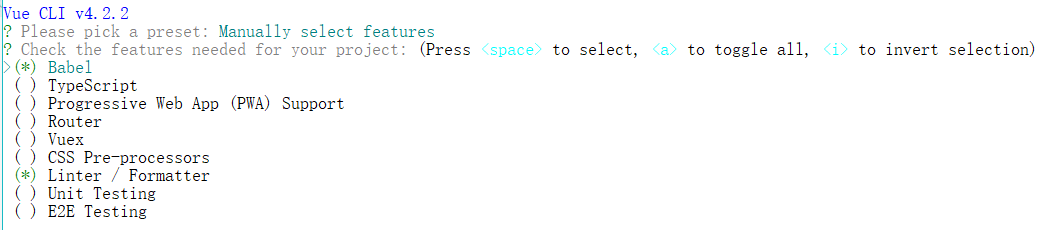 Create a vue project using the command line - Programmer Sought