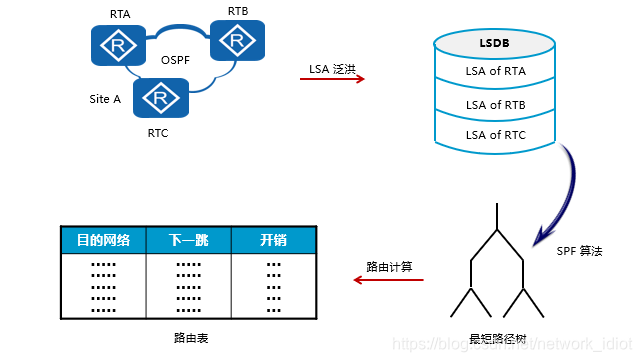OSPF working process