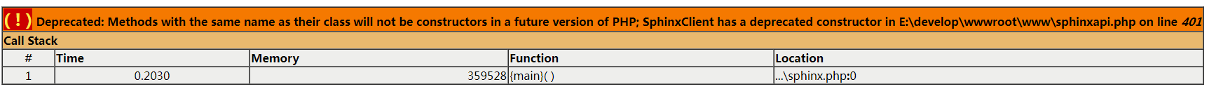 PHP调用接口错误提示