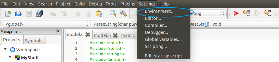 Linux: codeblocks terminal font and size settings ubuntu - Programmer ...