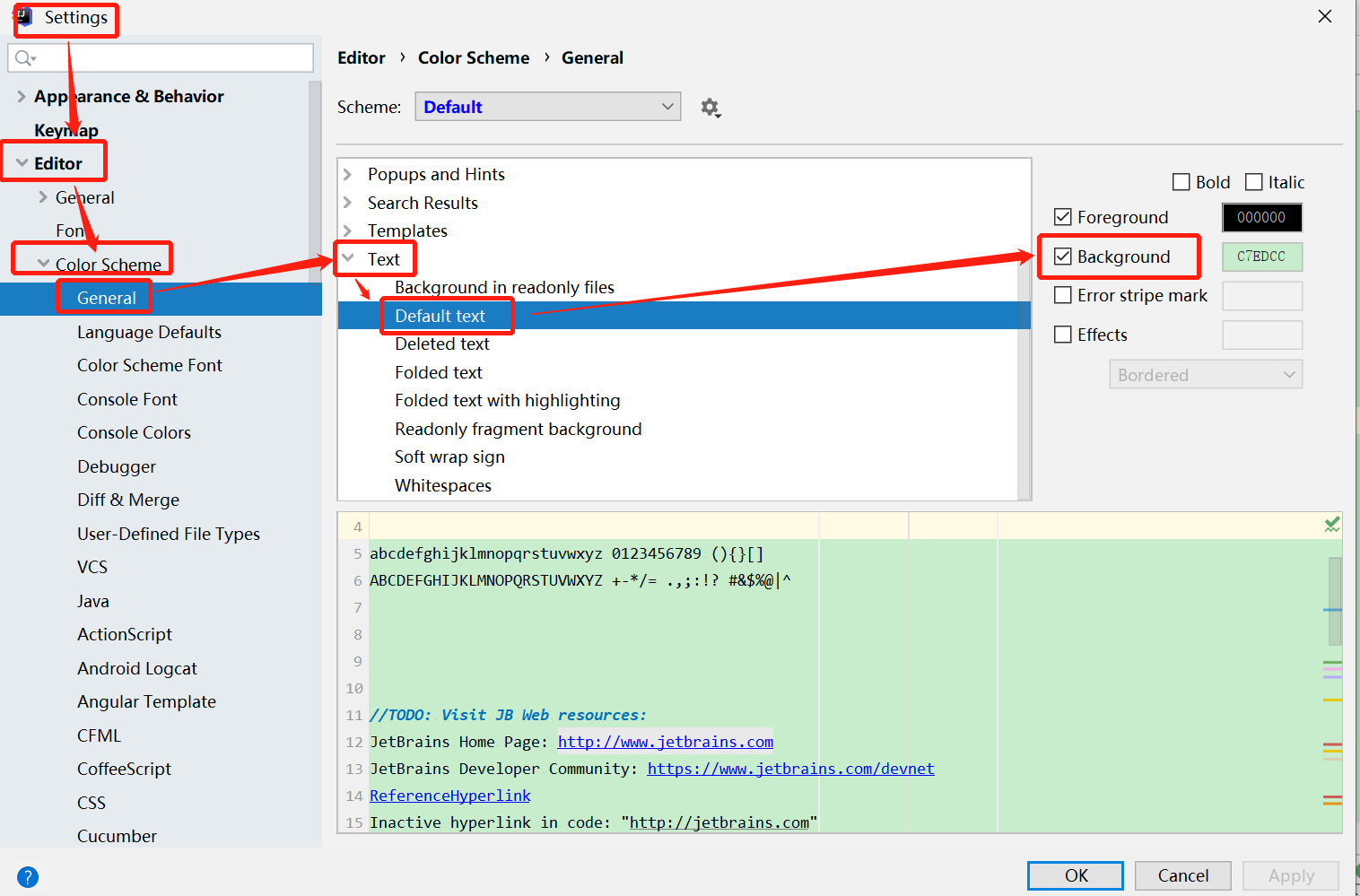 IntelliJ IDEA设置背景为护眼色（护眼绿）_象在舞的技术专栏-CSDN博客_ 